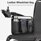 28 lbs Carbon Fiber Ultralight Foldable Electric Wheelchair – Dual Battery, 28-Mile Range, All-Terrain, Airline Approved