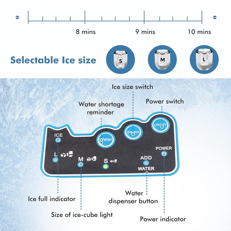 3-in-1 Countertop Water Dispenser (with Ice Maker)