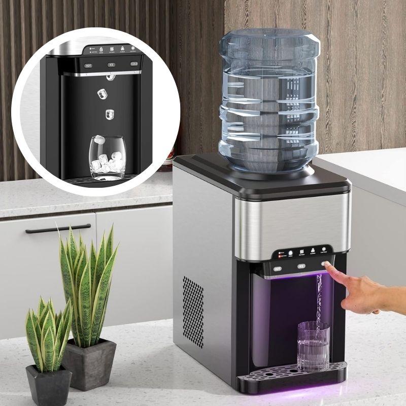3-in-1 Countertop Water Dispenser (with Ice Maker)